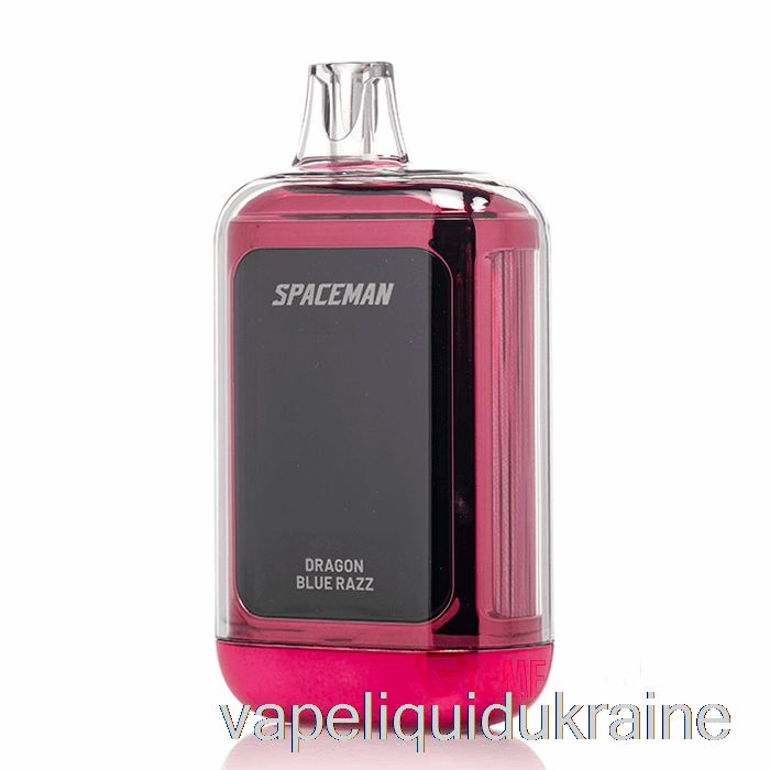 Vape Liquid Ukraine SPACEMAN CURVE 18K Disposable Dragon Blue Razz